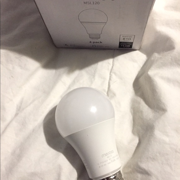 Smart WiFi LED Light Bulb Color Changing 4 Pack - Picture 2 of 3